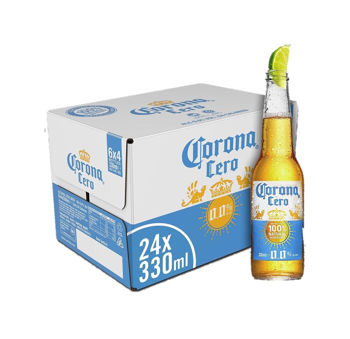 Corona Cero Alcohol Free Beer (330mlx24)