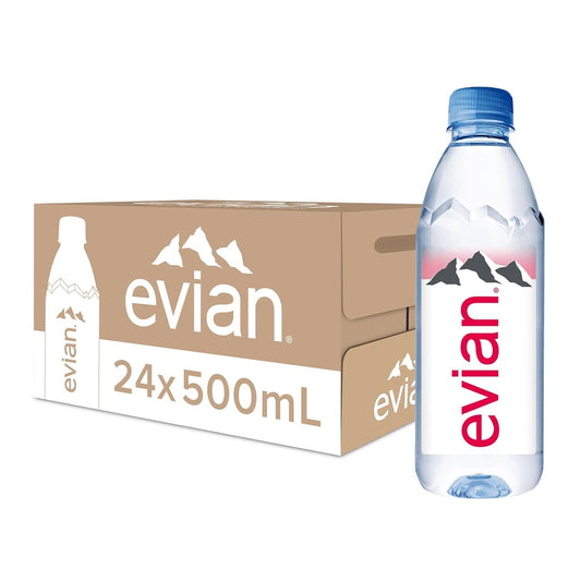 Evian Natural Mineral Water