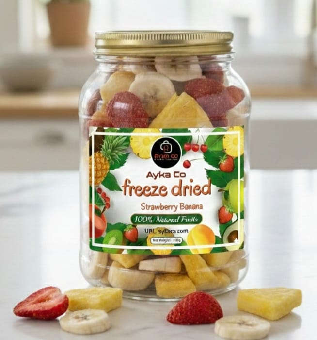 Ayka Co FD8 Strawberry-Banana Chunks (100g)